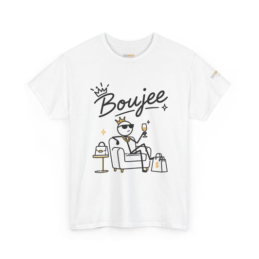 "Boujee" Tee — Graphic Luxury Lifestyle T‑Shirt