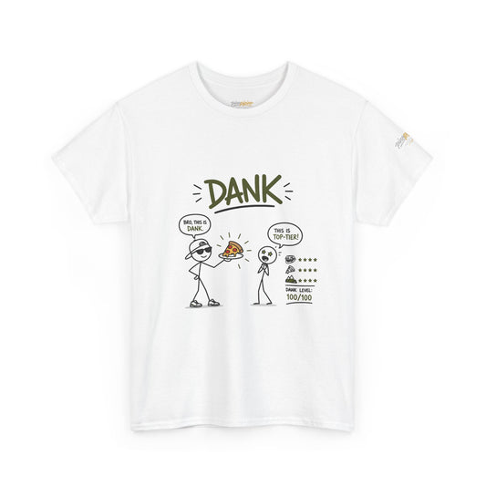"DANK" Gen Z Slang Funny Stick Figure Comic Tee