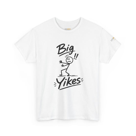 "Big Yikes Tee" — Funny Graphic Cotton T‑Shirt