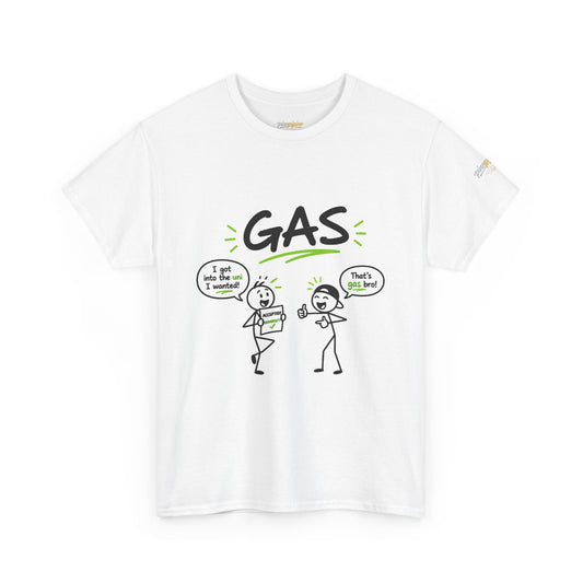 "Gas" Gen Z Slang Graphic Tee