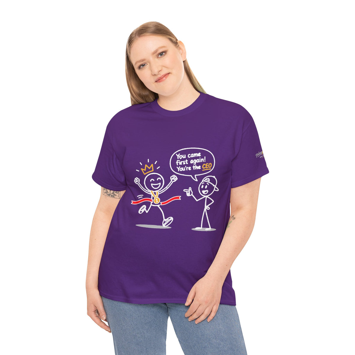 "CEO" Gen Z Slang Series - Minimalist Graphic Tee