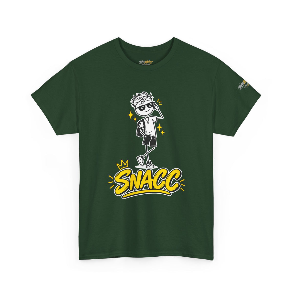 “SNACC” Man Graphic Streetwear Tee