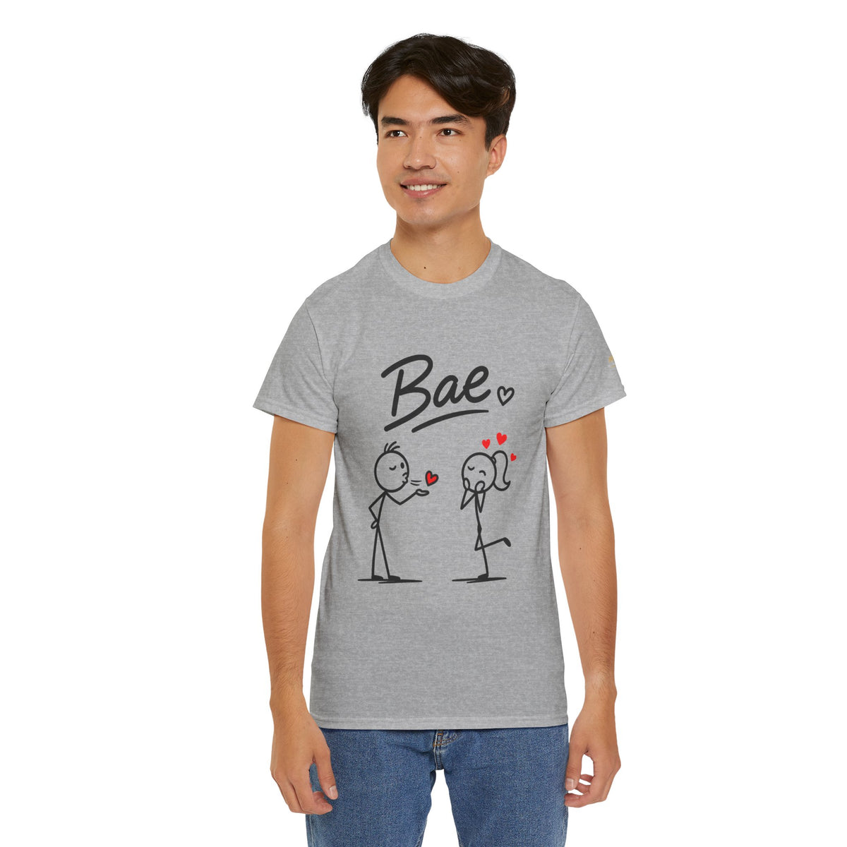 "Bae" Love Stick Figure T-Shirt