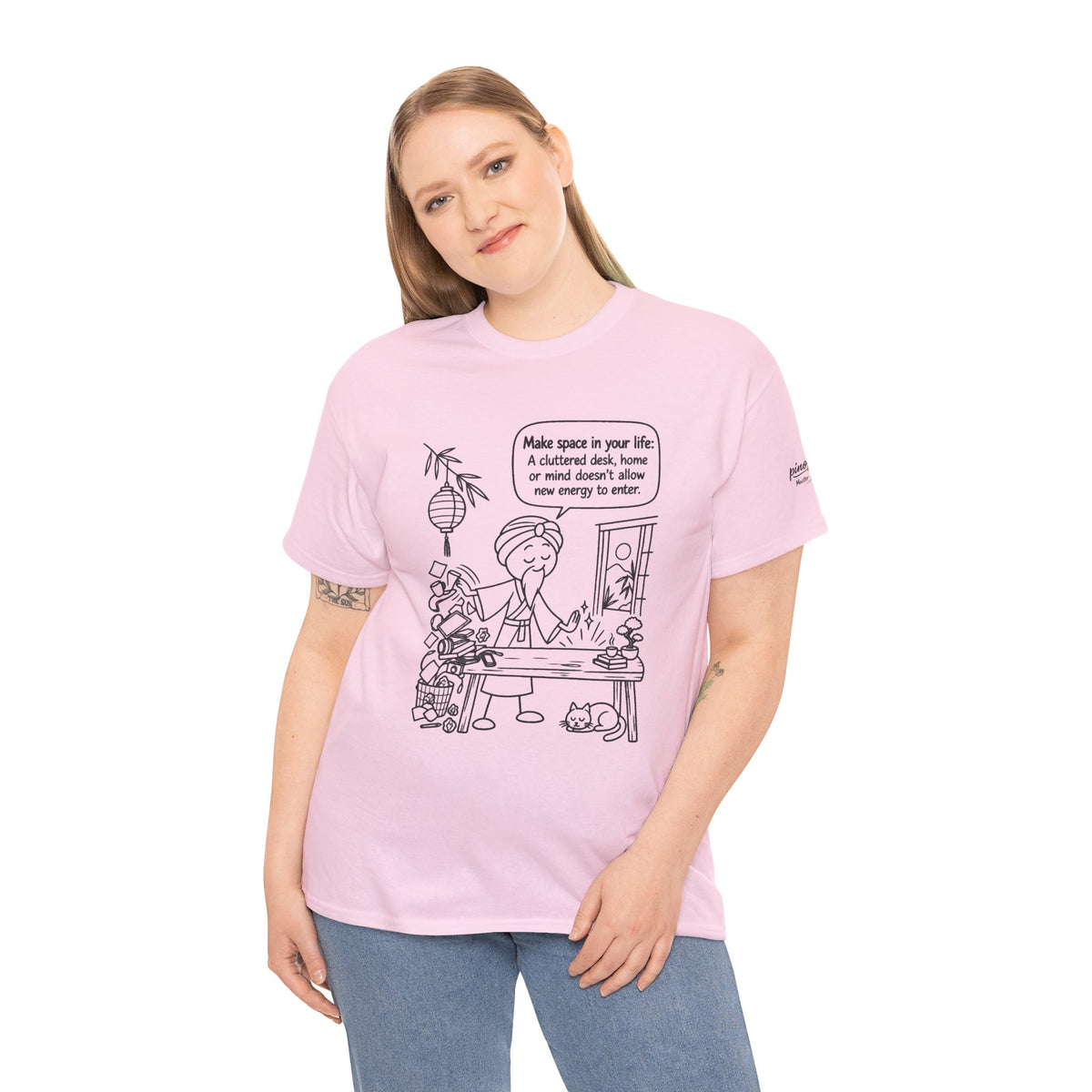 "Make Space in Your Life" Desk Humor Tee