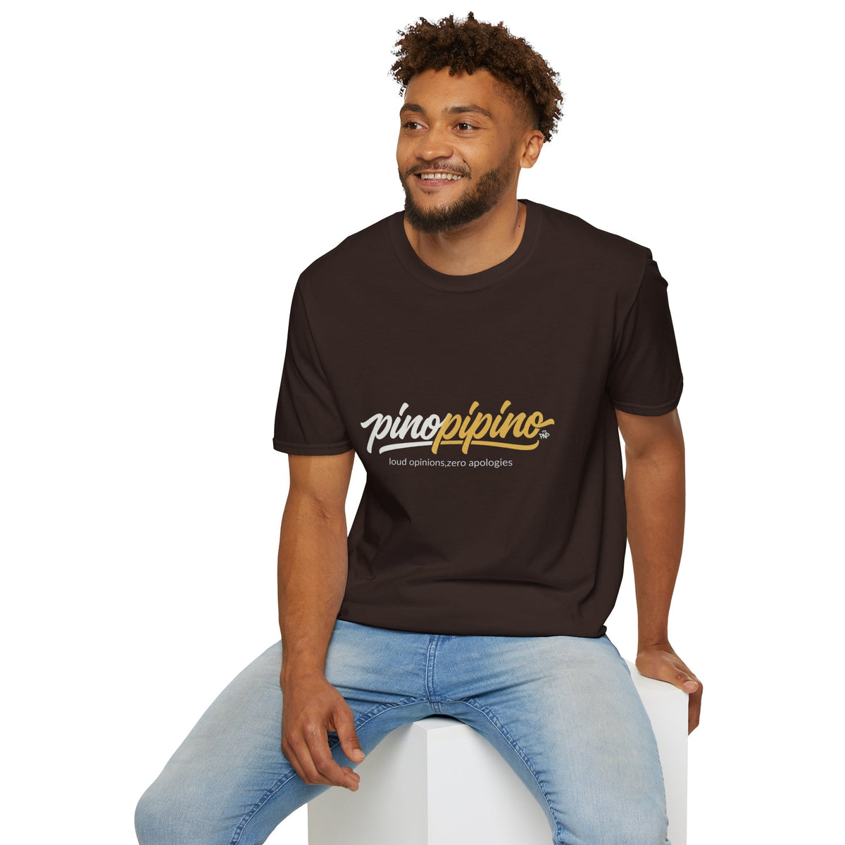 Pinopipino Logo T-Shirt — Retro Script