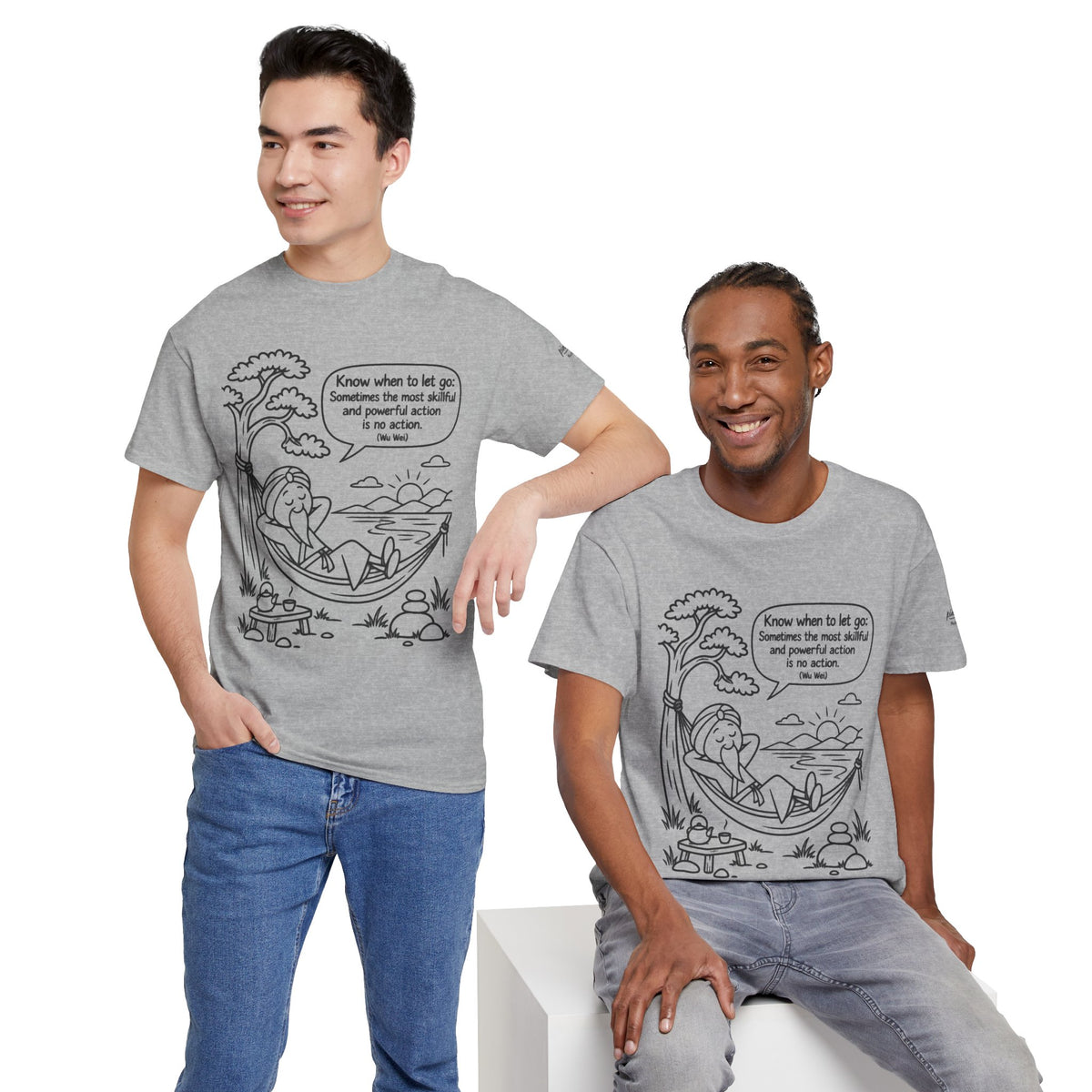 "Know when to let go" - Relaxing Hammock Graphic T-Shirt