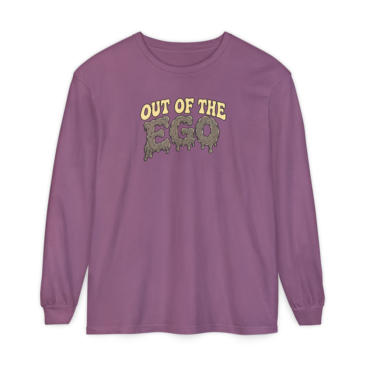 "Out of the Ego" Long Sleeve T-Shirt — Psychedelic DMT Blast Graphic