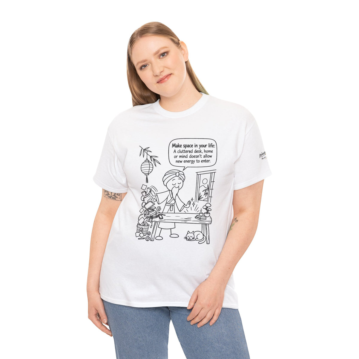 "Make Space in Your Life" Desk Humor Tee