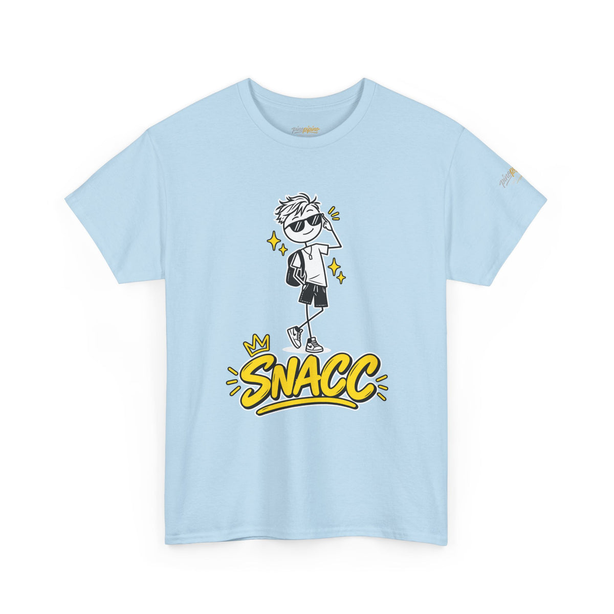 “SNACC” Man Graphic Streetwear Tee