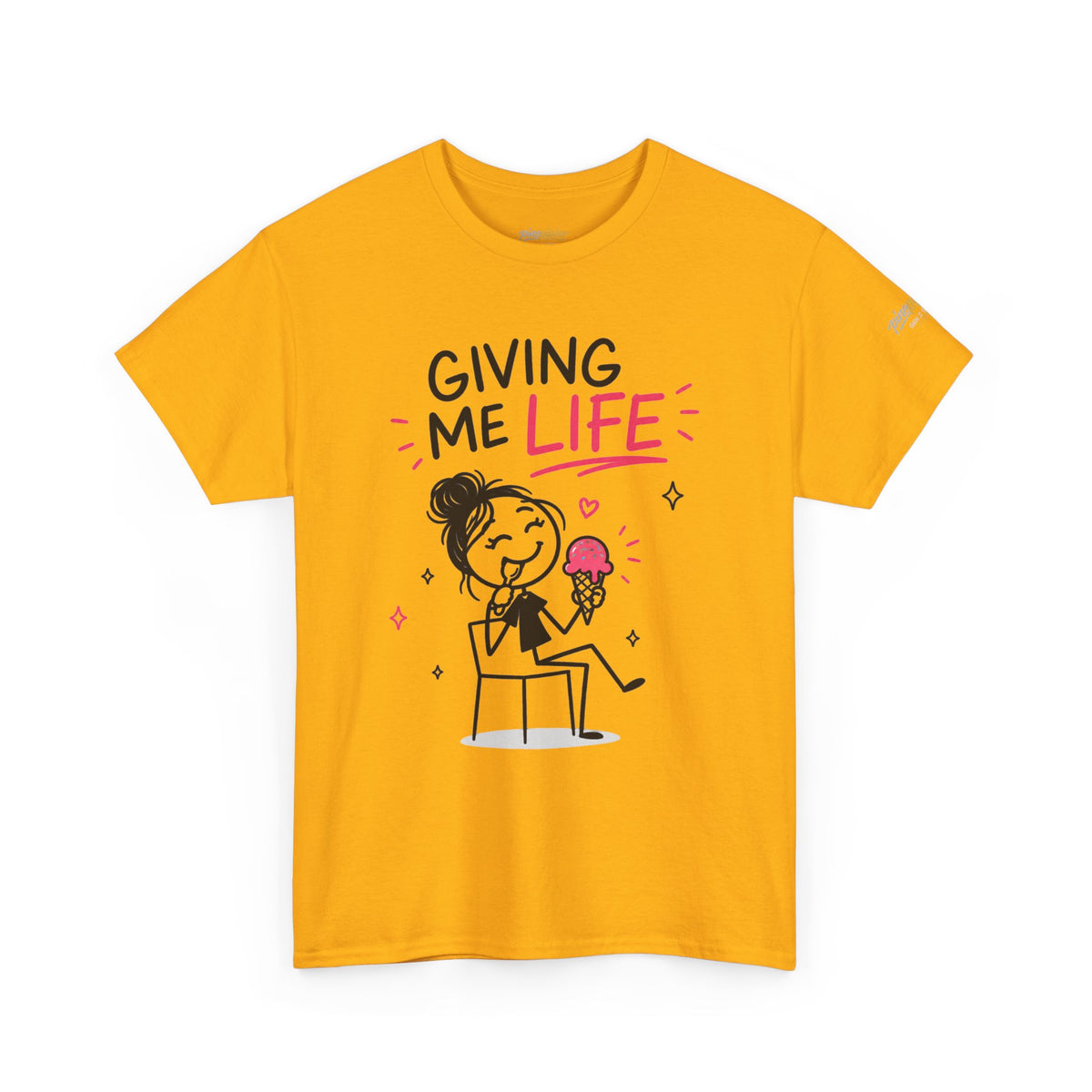 "Giving Me Life" Ice Cream Lover T-shirt