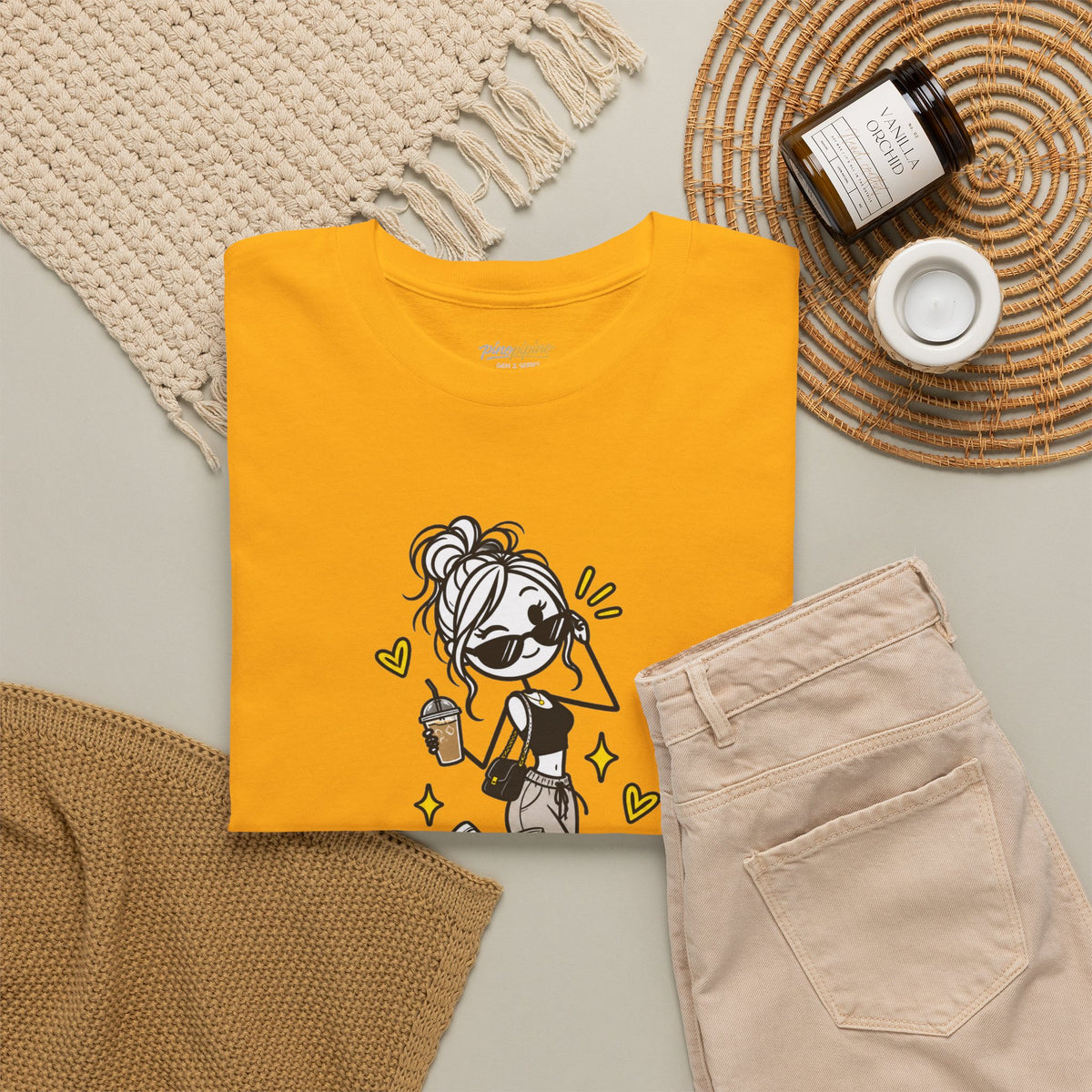 "SNACC" Woman Streetwear Graphic Tee