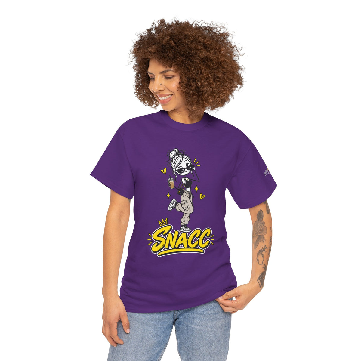 "SNACC" Woman Streetwear Graphic Tee