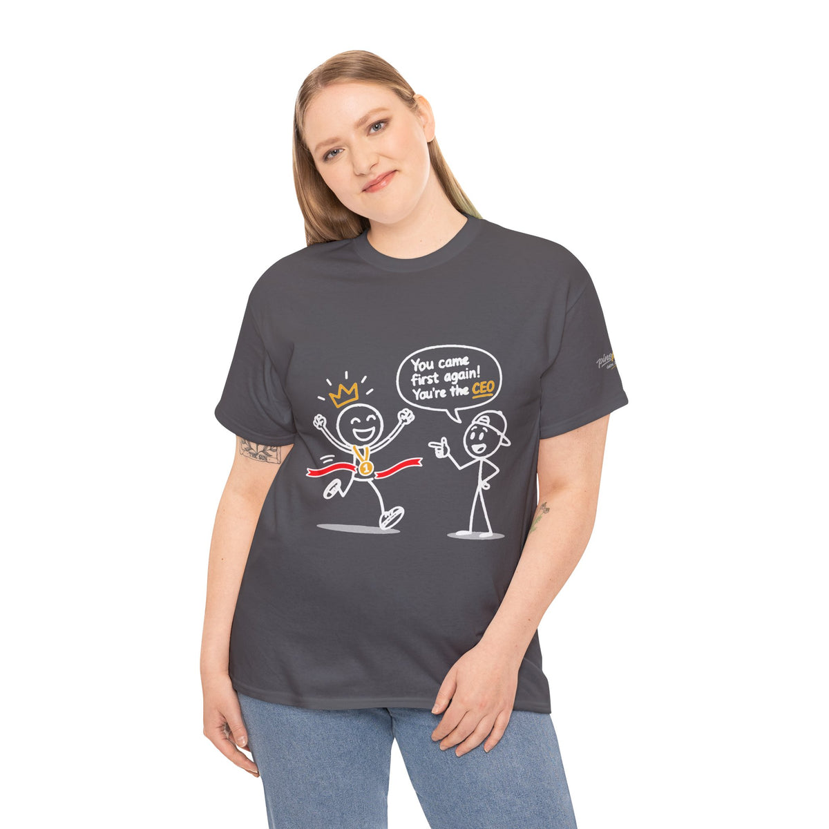 "CEO" Gen Z Slang Series - Minimalist Graphic Tee