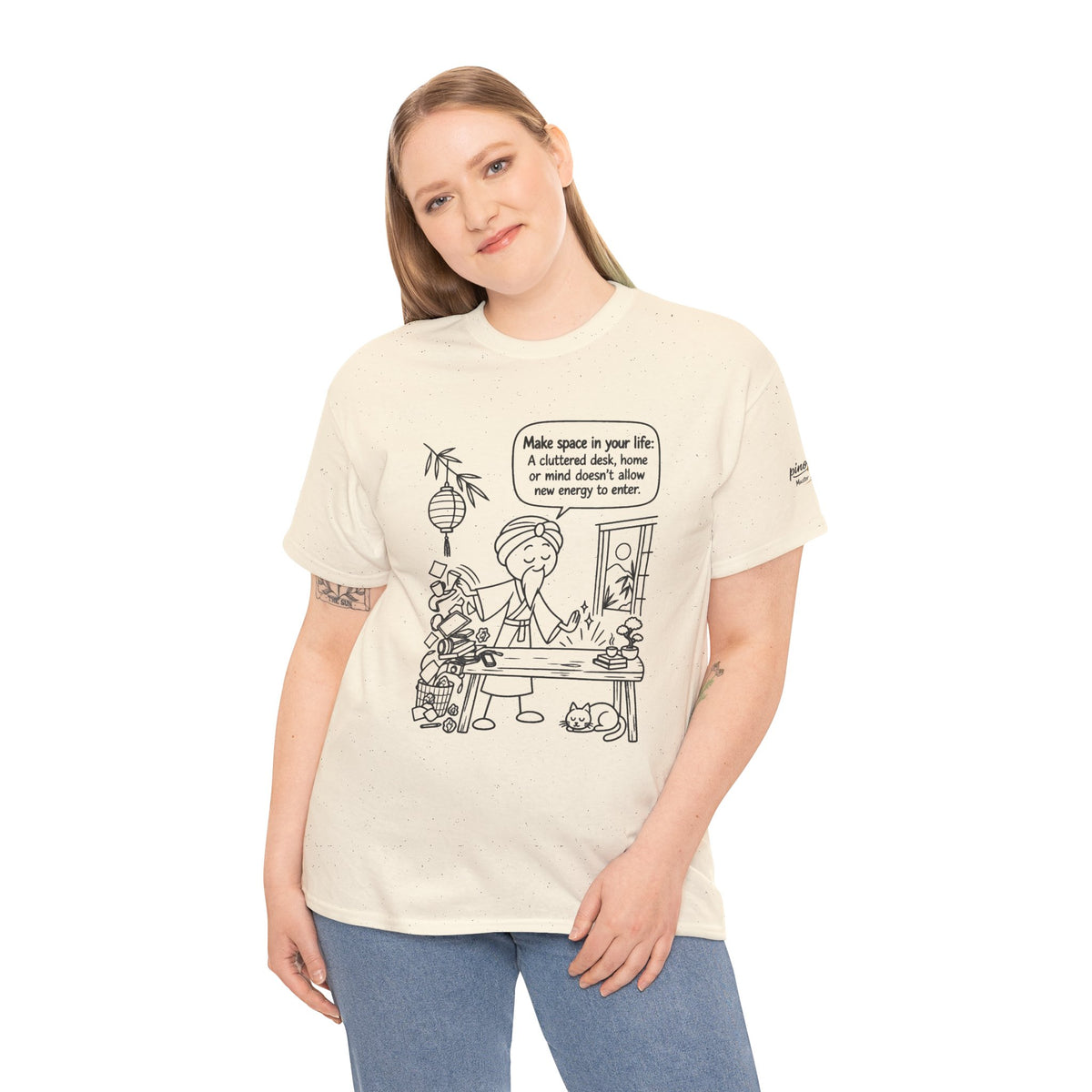 "Make Space in Your Life" Desk Humor Tee