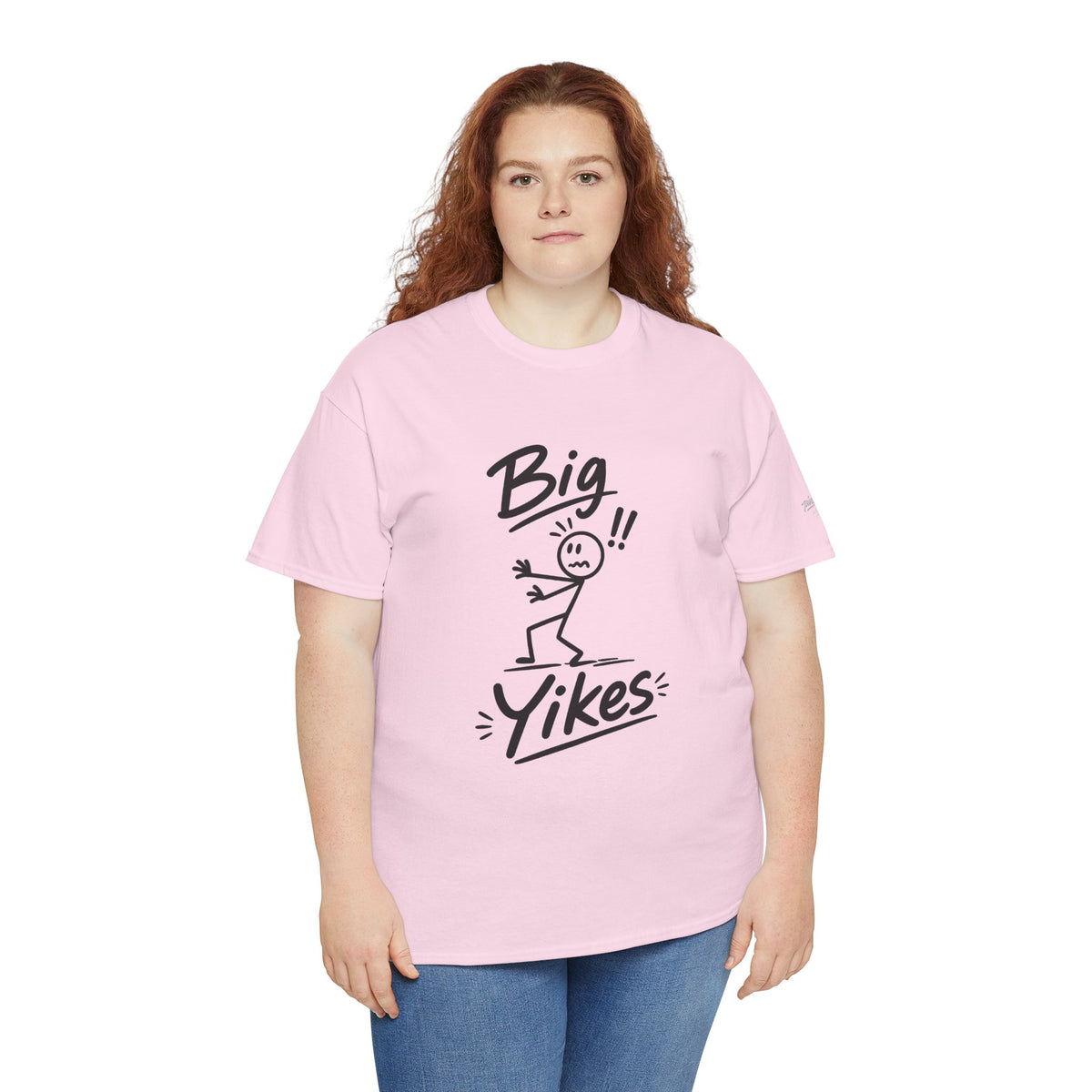 "Big Yikes Tee" — Funny Graphic Cotton T‑Shirt