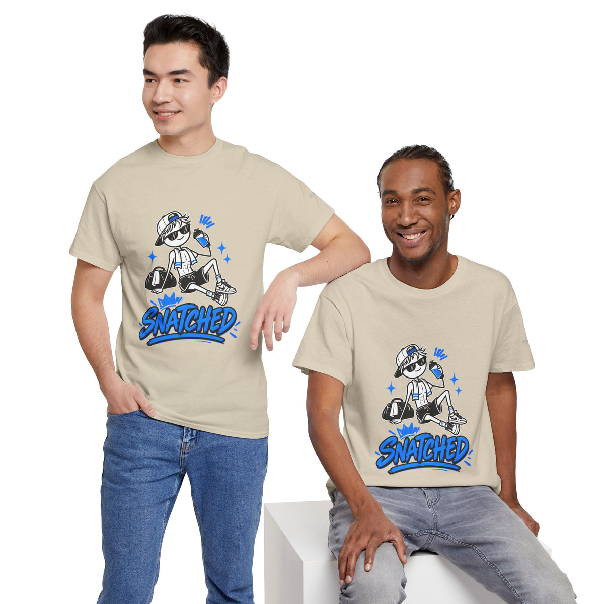 "Snatched" Man Streetwear Graphic Tee