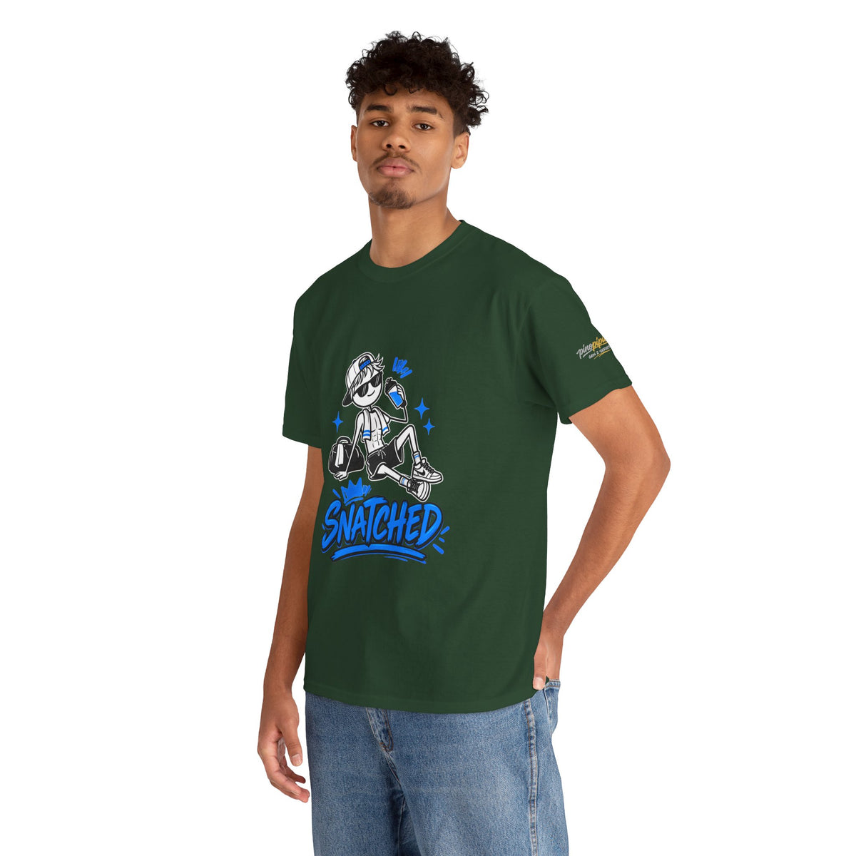 "Snatched" Man Streetwear Graphic Tee