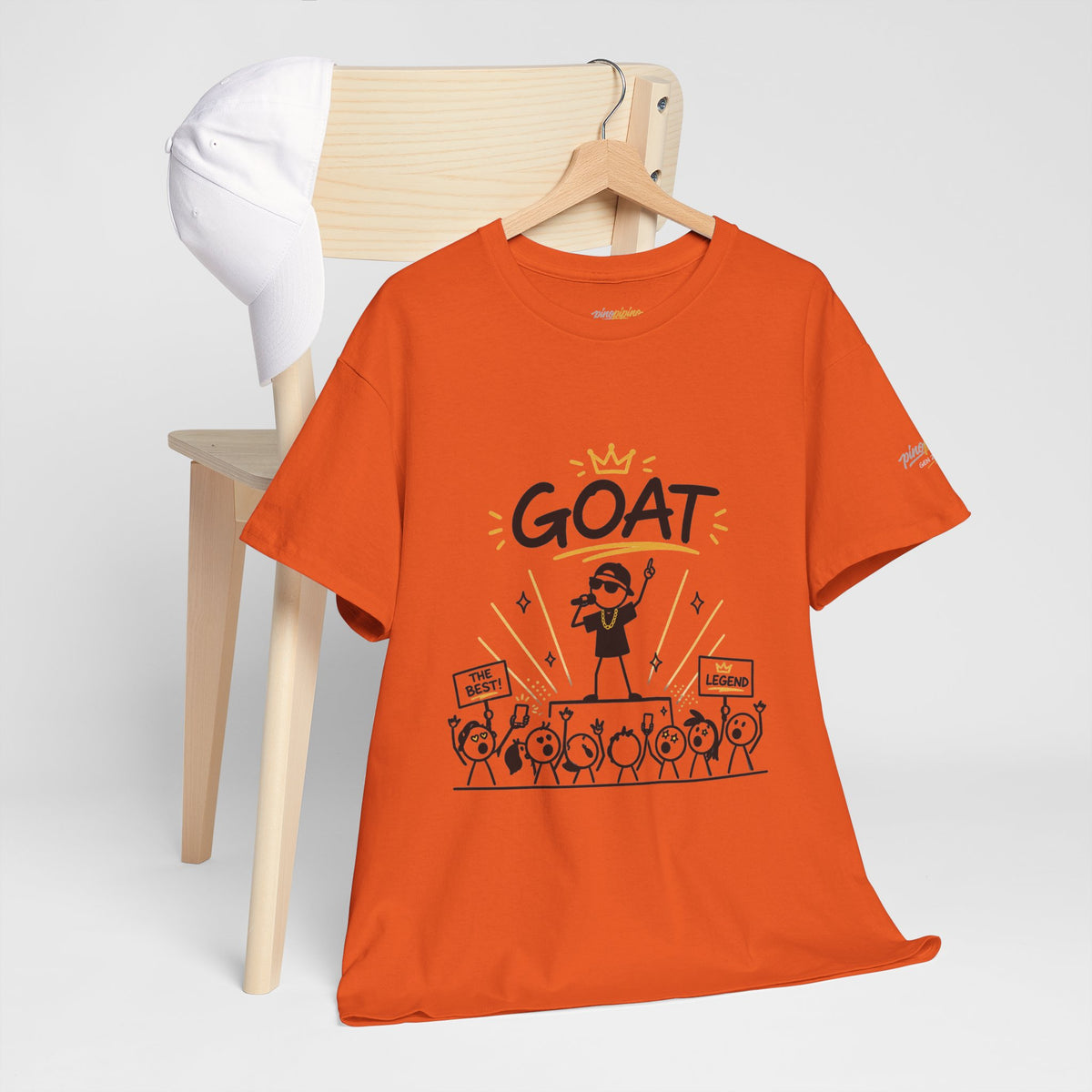 "GOAT" Gen Z Slang Graphic T-Shirt
