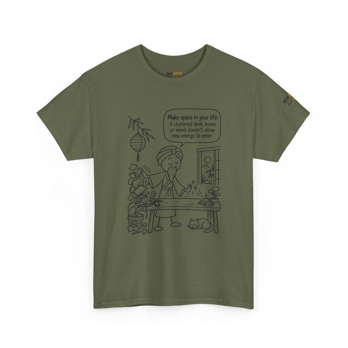 "Make Space in Your Life" Desk Humor Tee