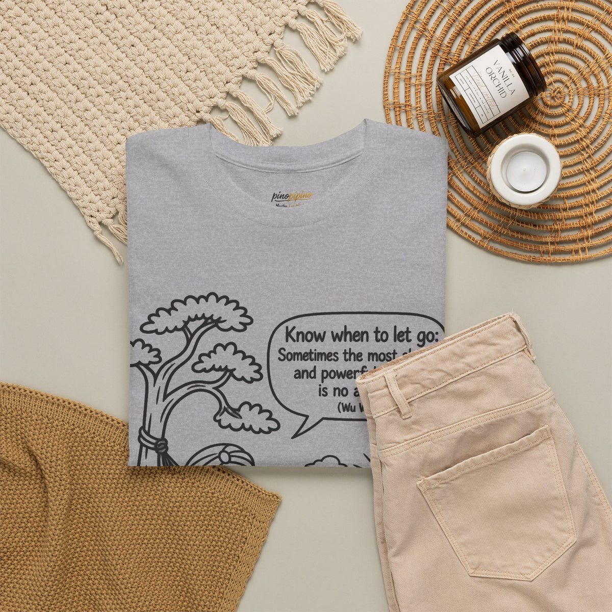 "Know when to let go" - Relaxing Hammock Graphic T-Shirt