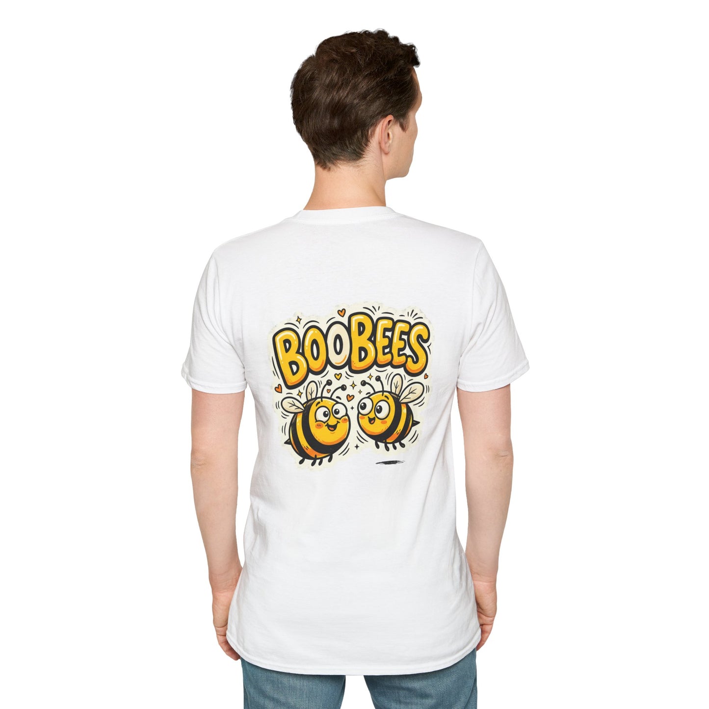 Bee Graphic T-Shirt — Cute ‘Boobees’ Halloween Bee Design