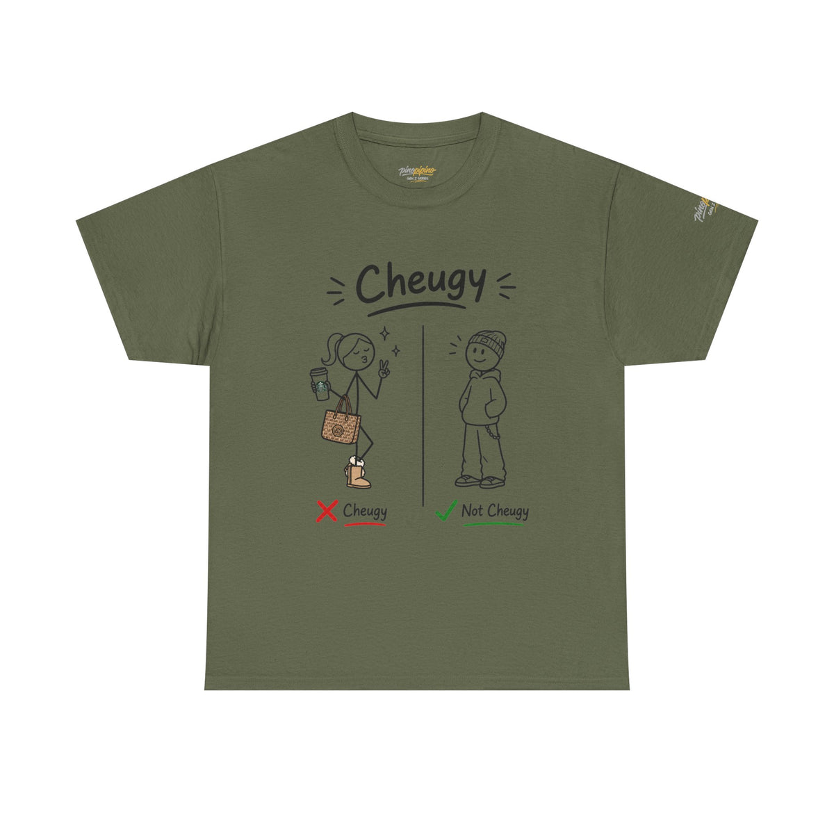 Cheugy vs Not Cheugy Graphic Tee