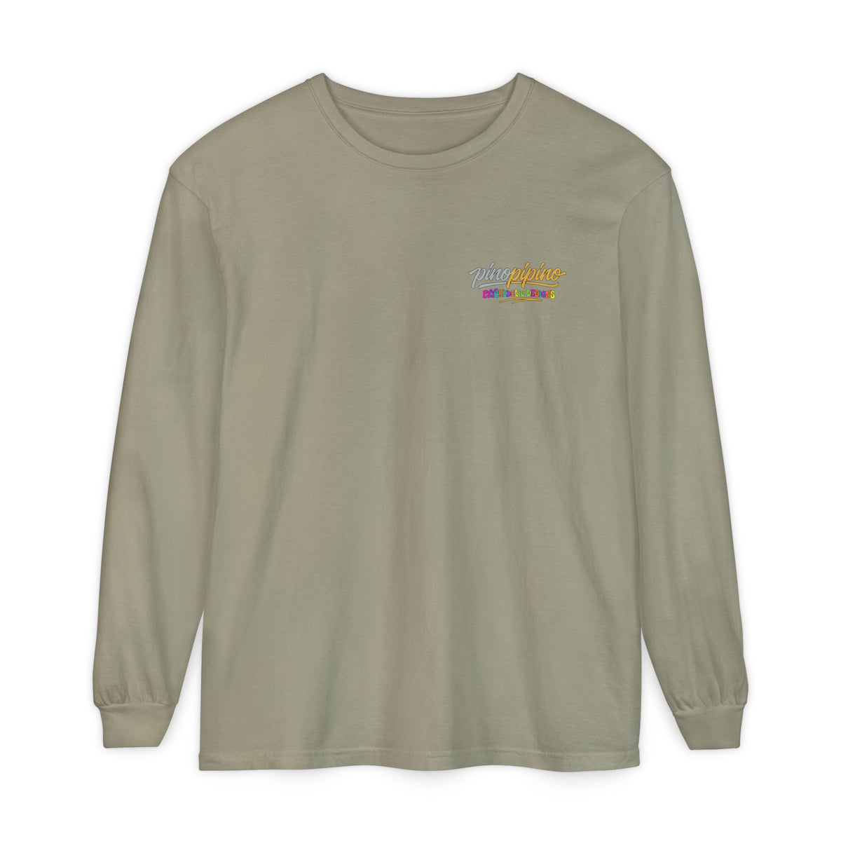 Psychedelic Mushroom Long Sleeve T‑Shirt — "Shrooming Where the Grass Is Greener"