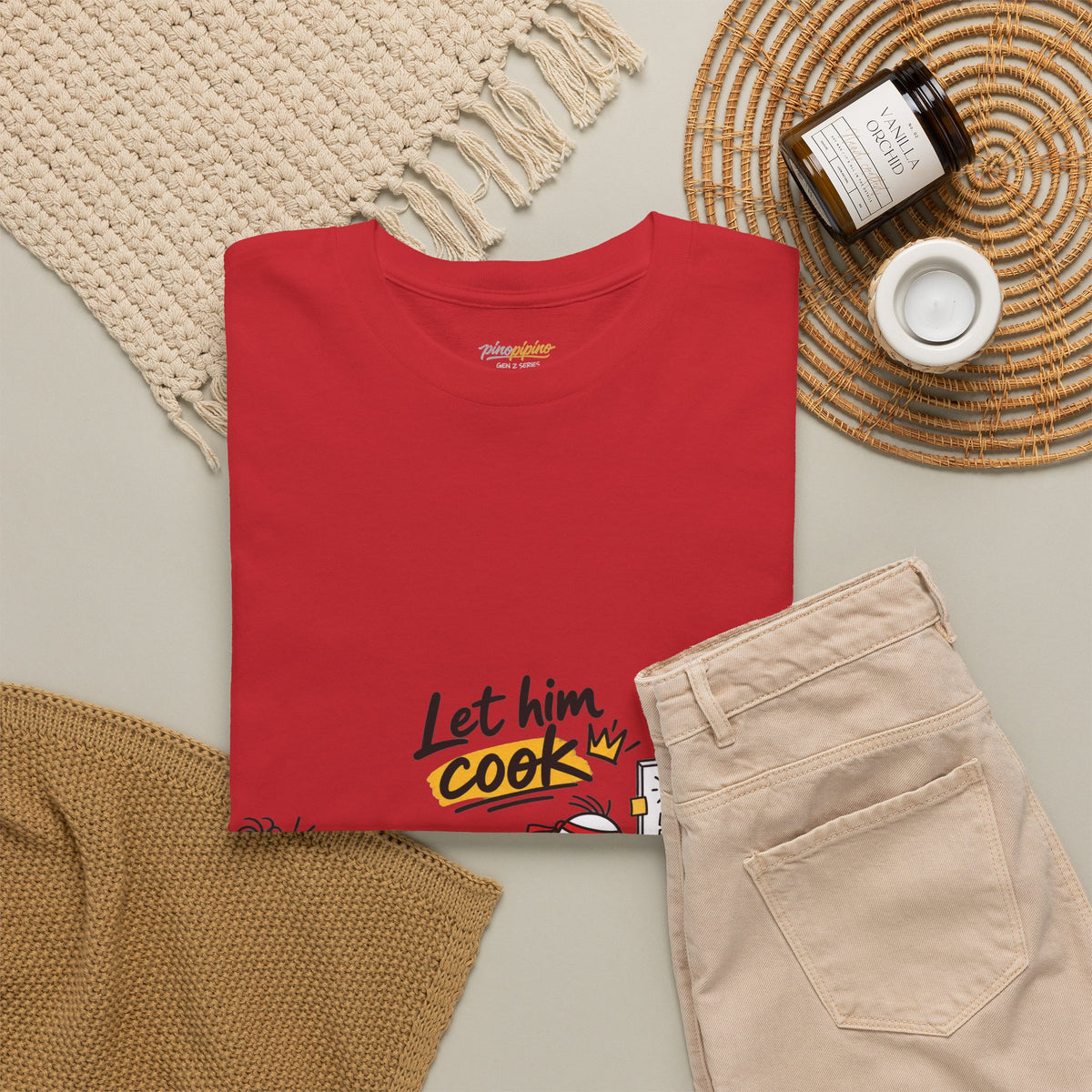 "Let Him Cook" Cartoon Graphic Tee