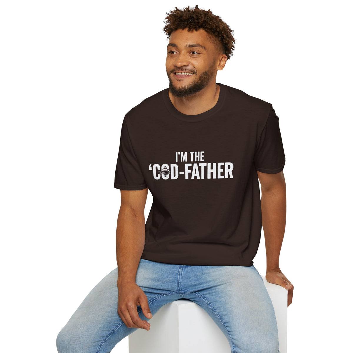 "I'm the 'Cod-Father'" - Funny Fisherman T-Shirt