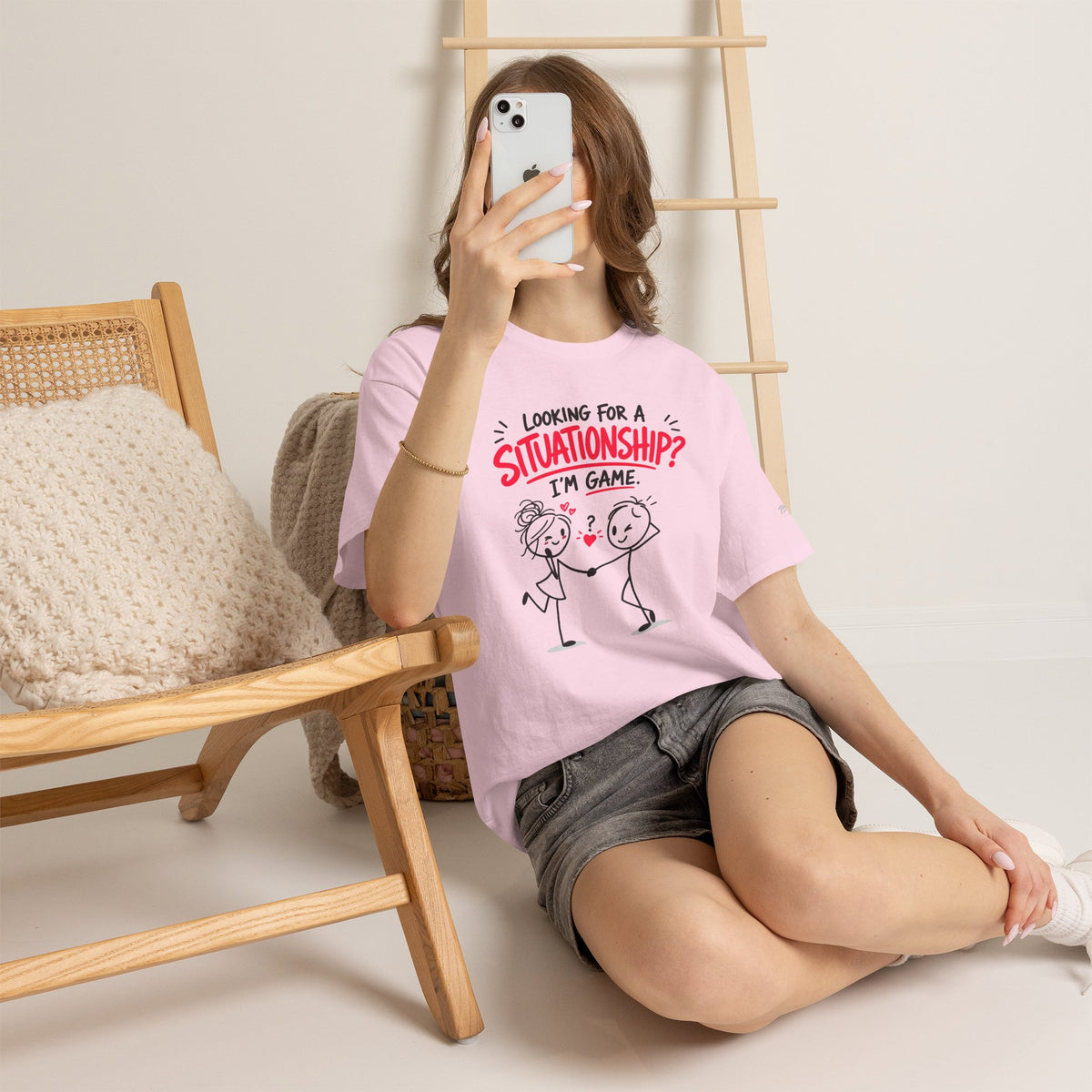 "Looking for a Situationship? I'm Game" T-Shirt