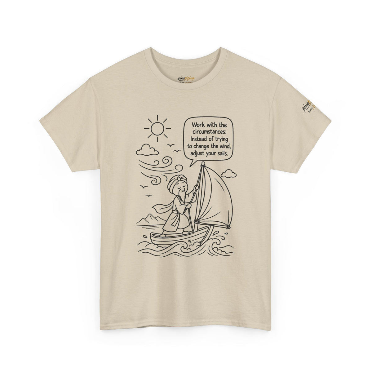 "Work with the circumstances" - Master Lee's Wisdom Tee