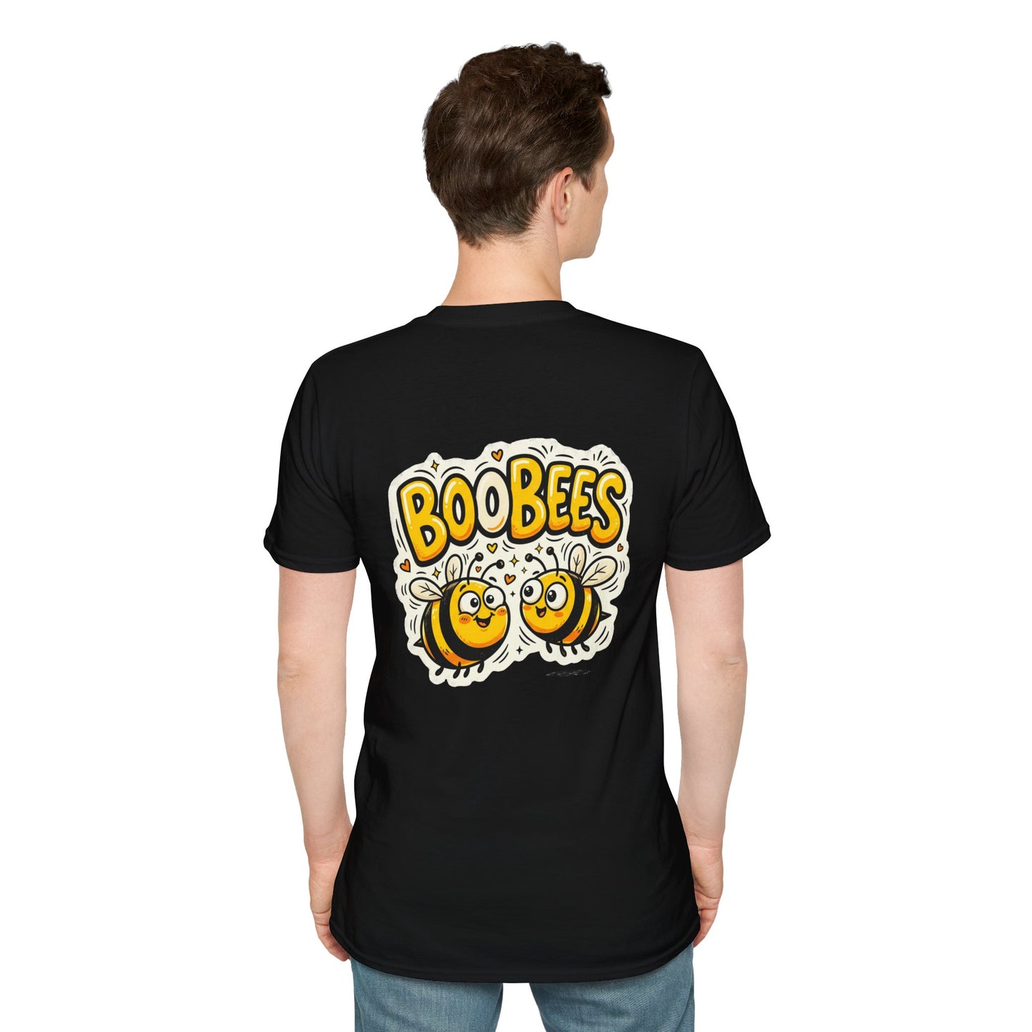 Bee Graphic T-Shirt — Cute ‘Boobees’ Halloween Bee Design