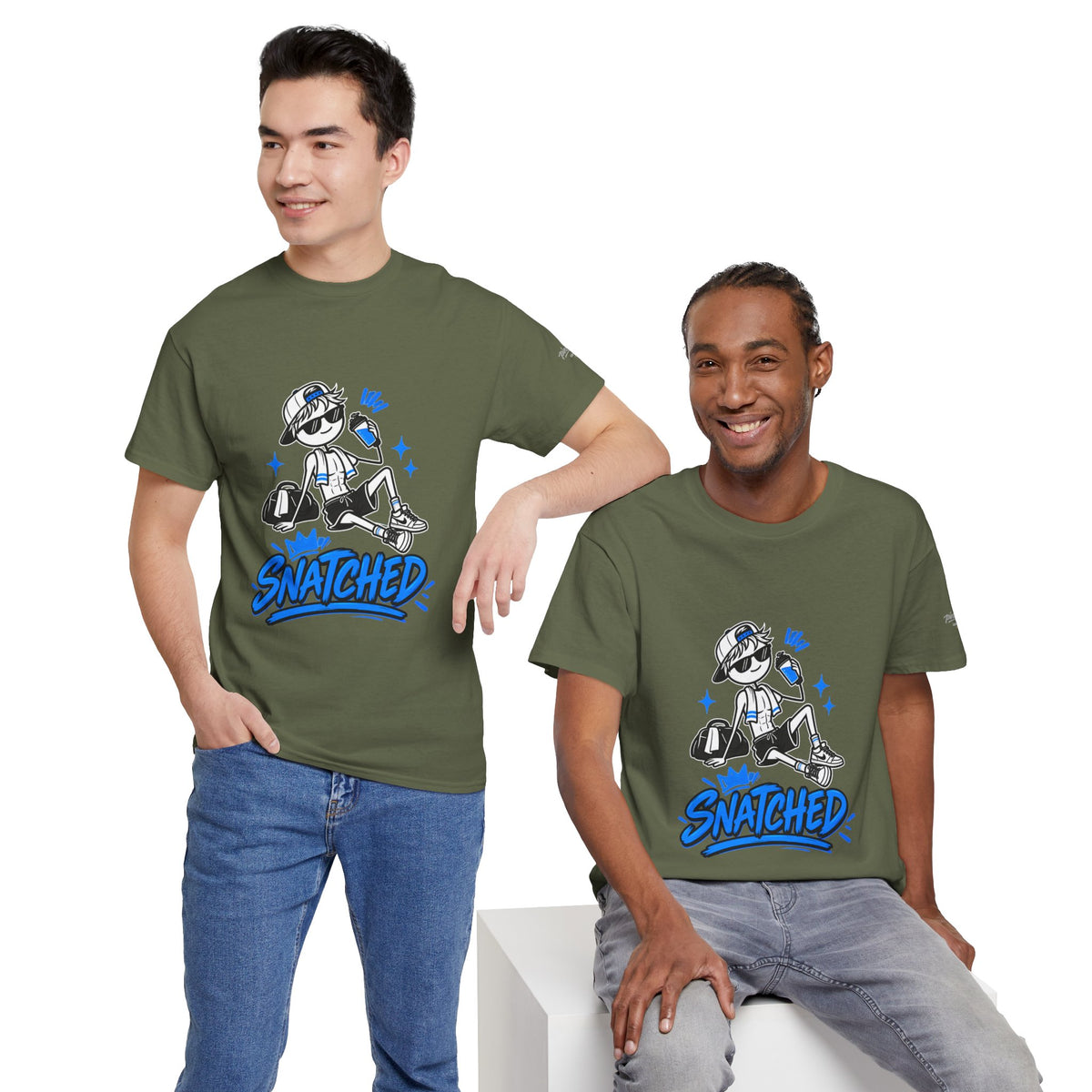 "Snatched" Man Streetwear Graphic Tee