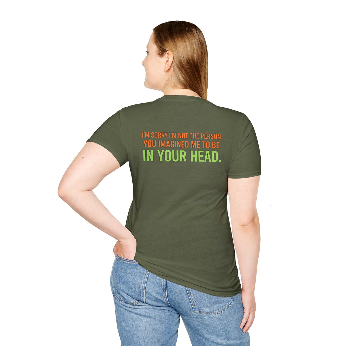 “I’m Sorry I’m Not The Person You Imagined Me To Be” Graphic T-Shirt