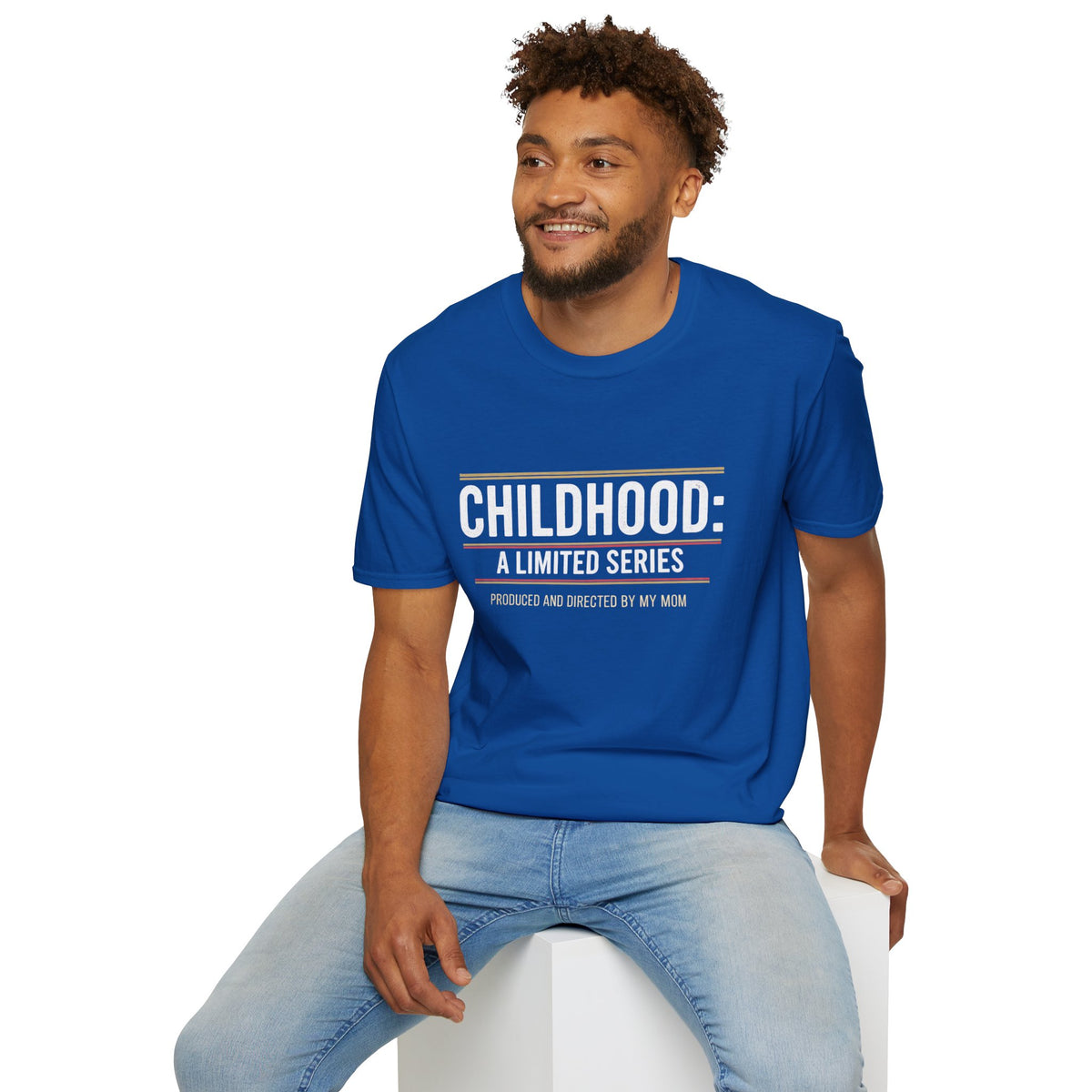 "Childhood: A Limited Series - Produced and Directed by My Mom" Vintage Retro Tee