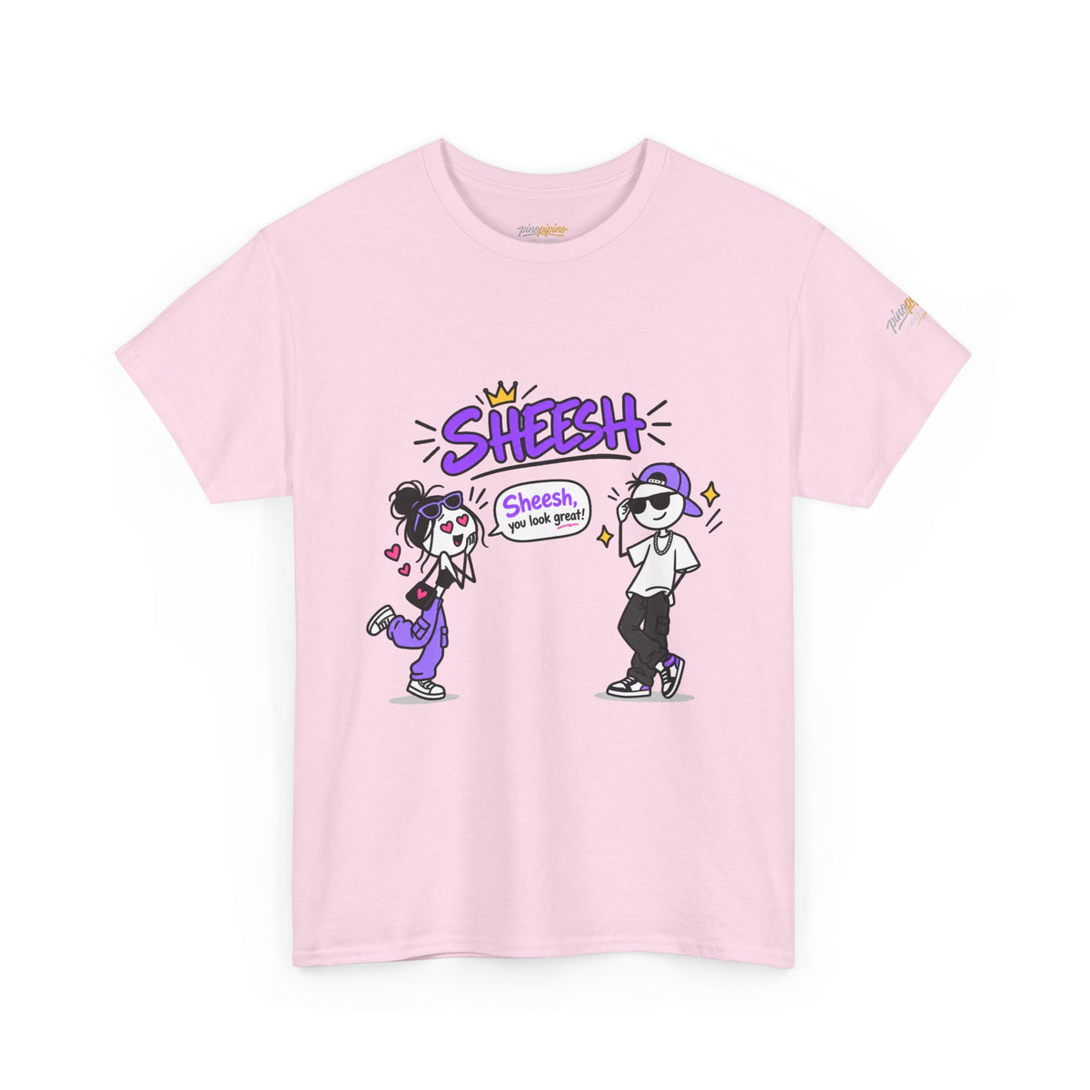 "Sheesh" Cartoon Tee — Funny Retro Graphic T-Shirt