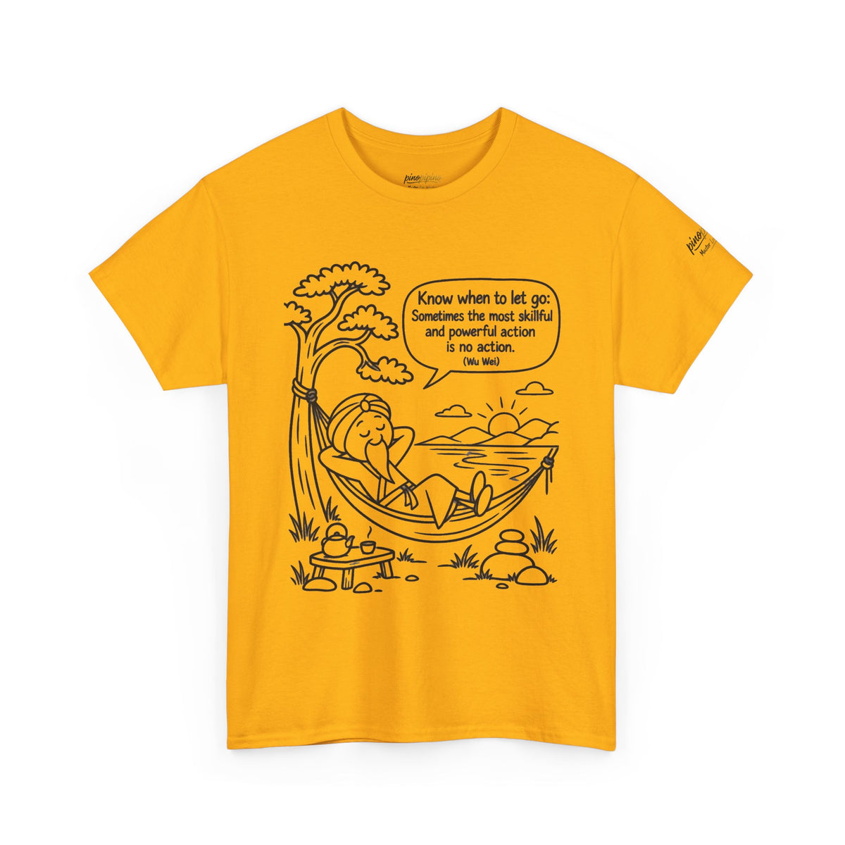 "Know when to let go" - Relaxing Hammock Graphic T-Shirt