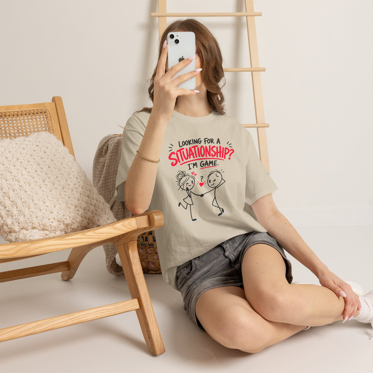 "Looking for a Situationship? I'm Game" T-Shirt