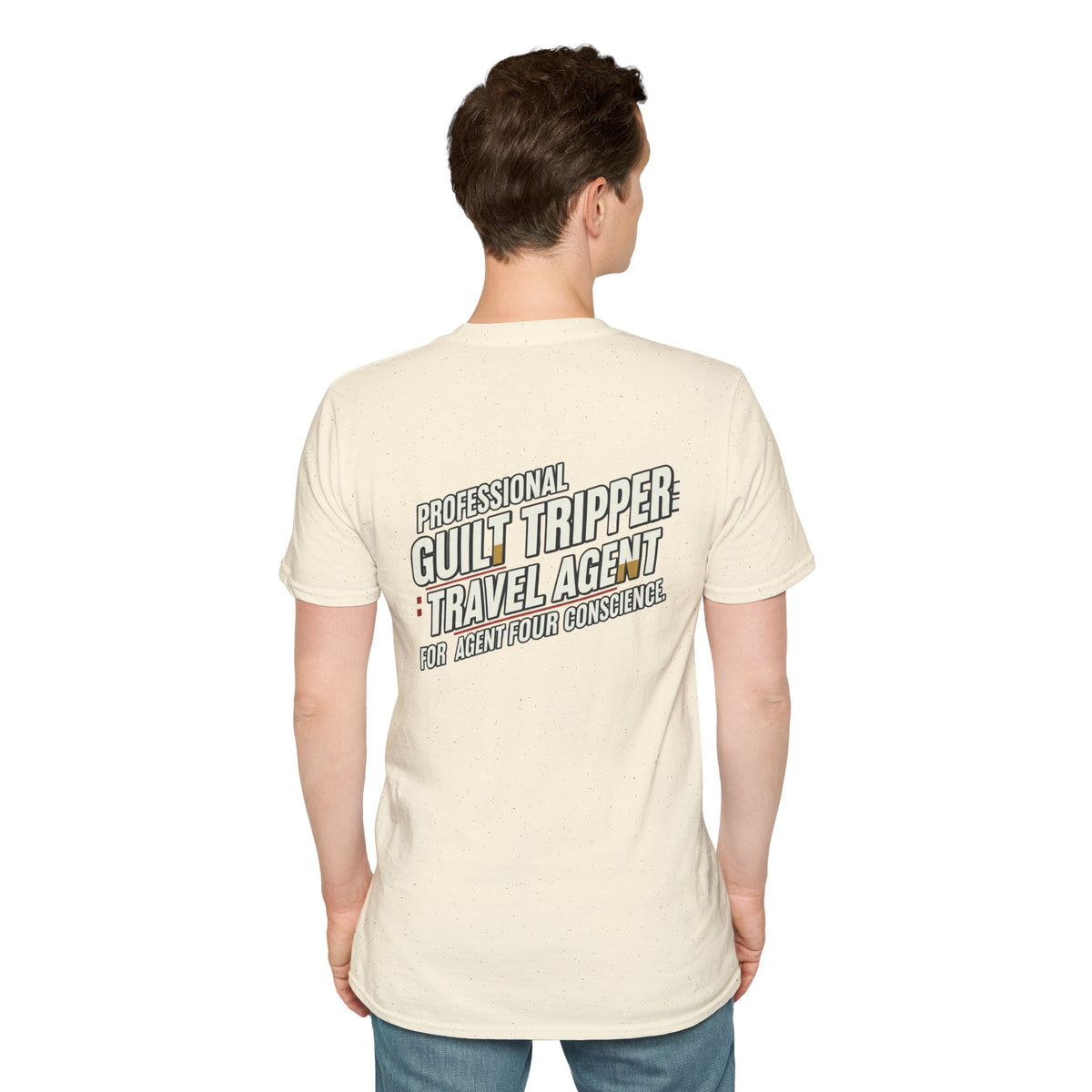 "Professional Guilt Tripper: Travel Agent for Agent Four Conscience" Graphic T-Shirt