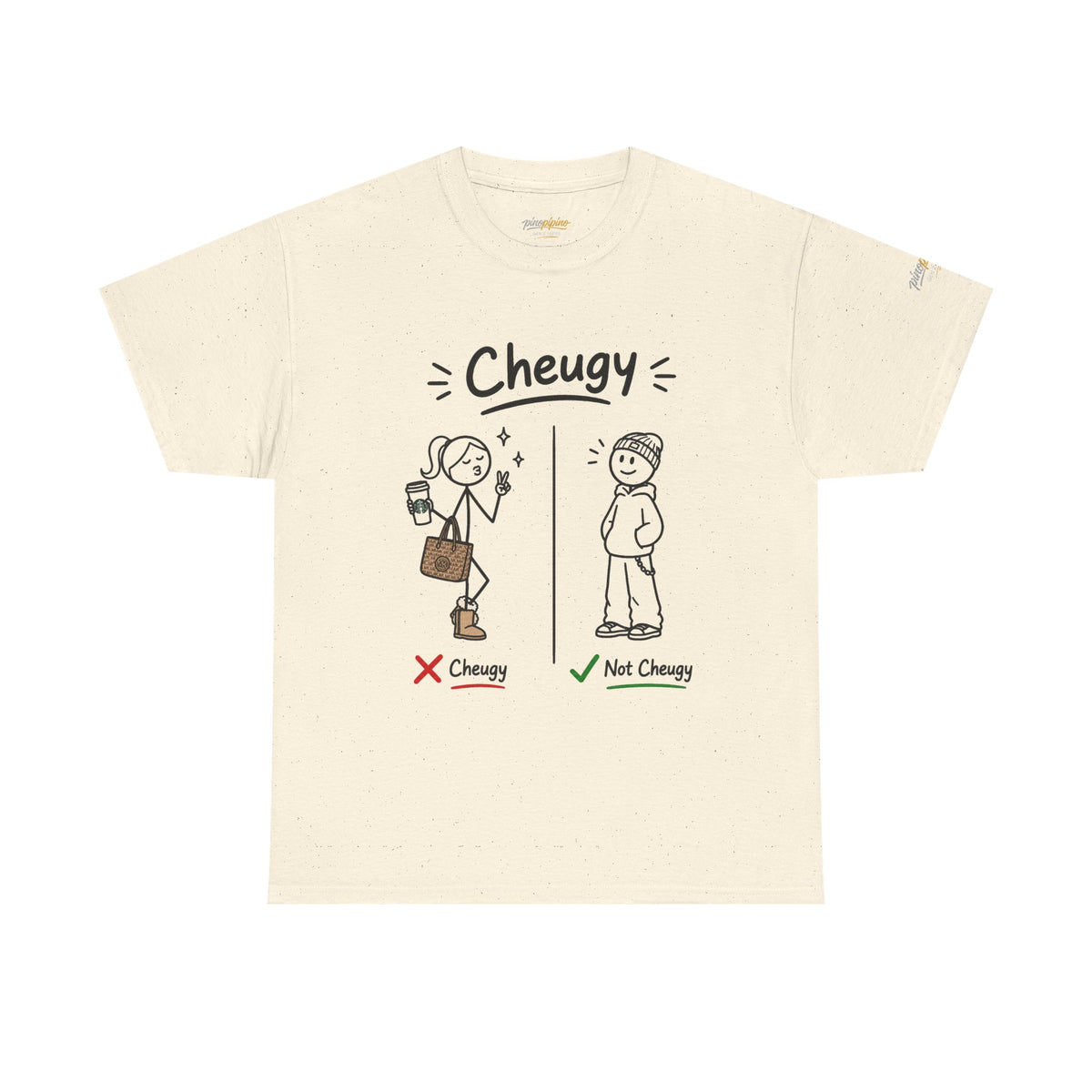 Cheugy vs Not Cheugy Graphic Tee