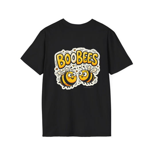 Bee Graphic T-Shirt — Cute ‘Boobees’ Halloween Bee Design