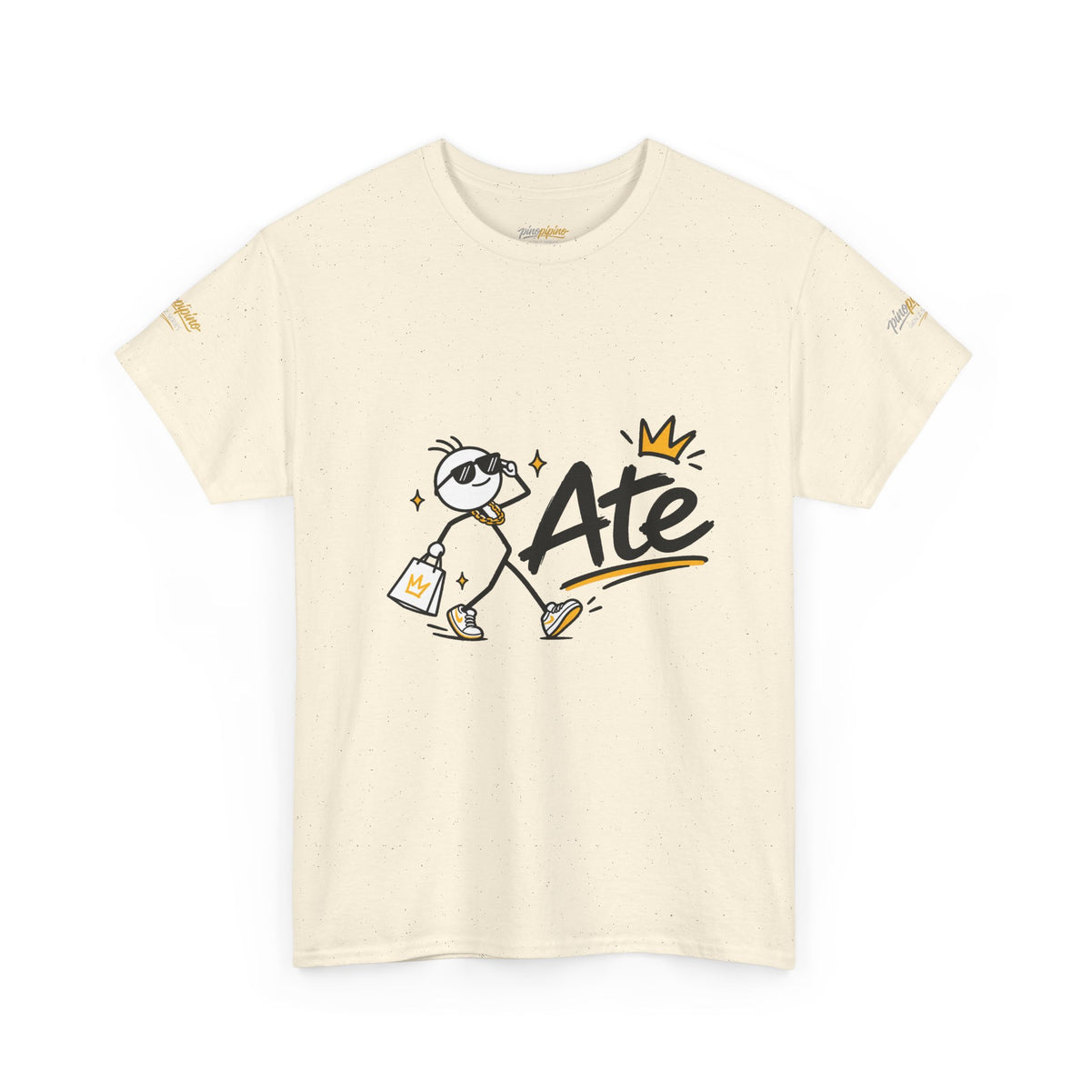 "Ate" Stickman Gen Z Slang Tee