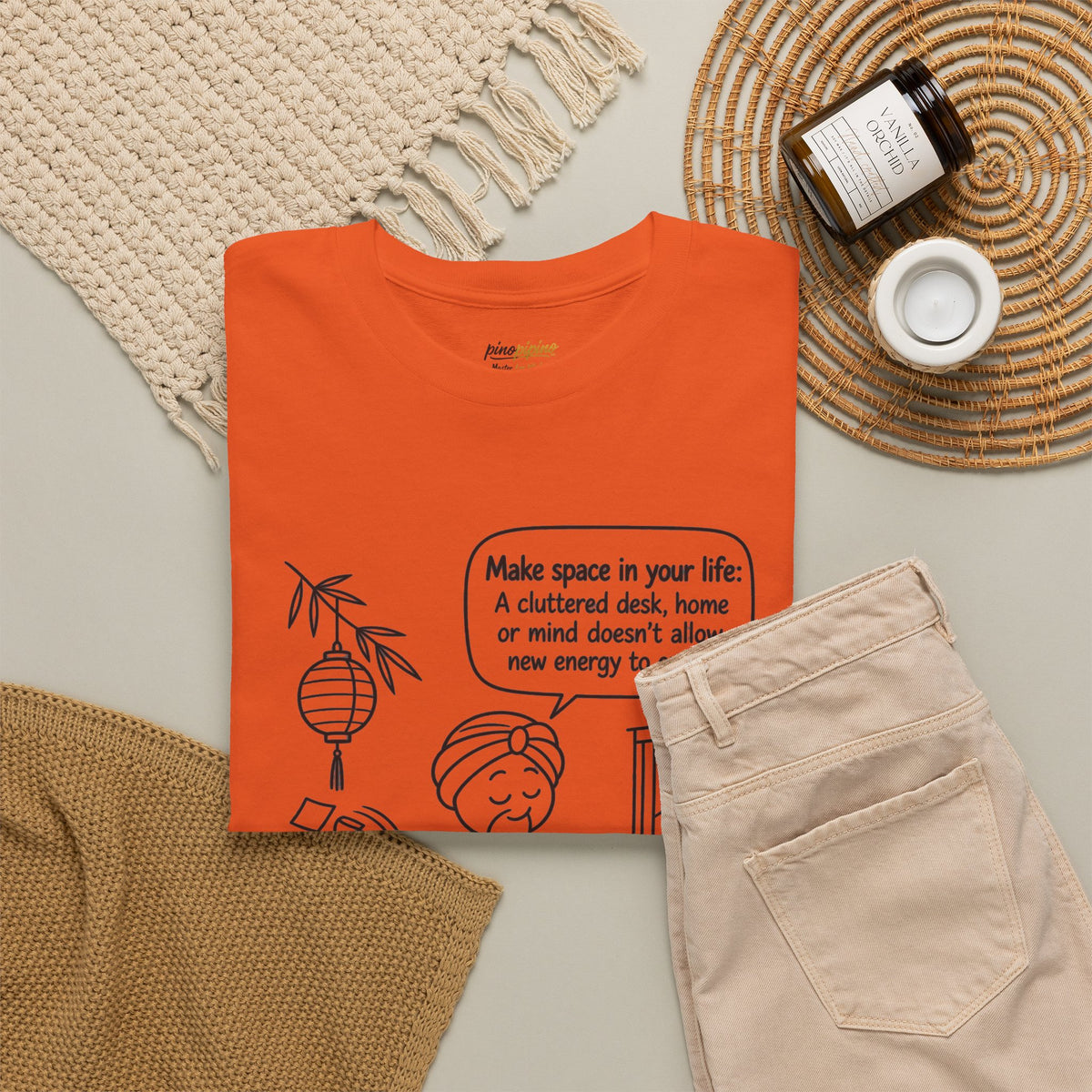 "Make Space in Your Life" Desk Humor Tee