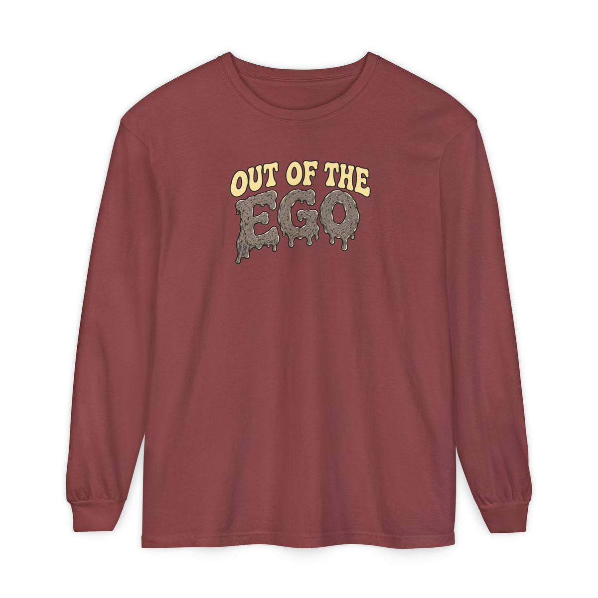 "Out of the Ego" Long Sleeve T-Shirt — Psychedelic DMT Blast Graphic