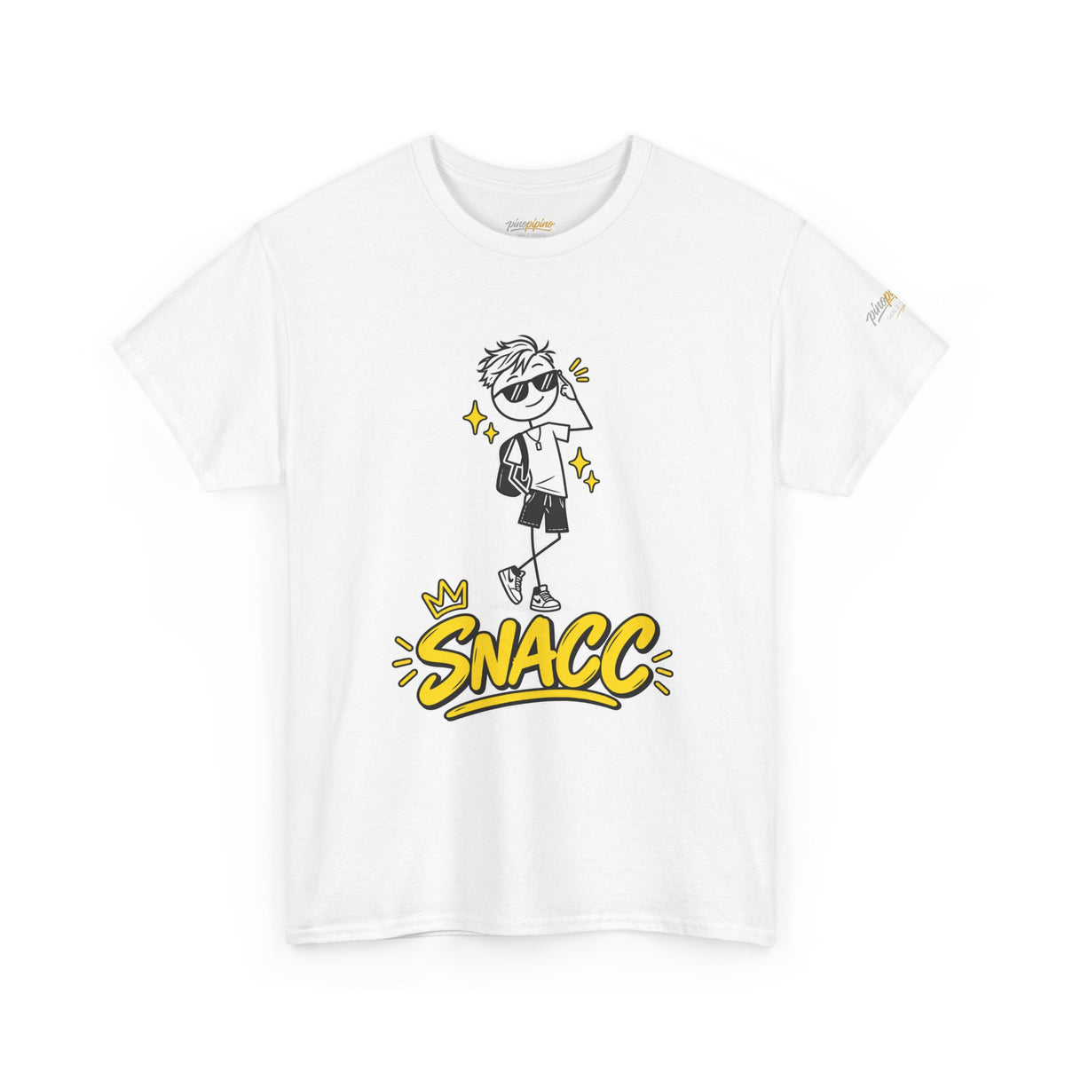 “SNACC” Man Graphic Streetwear Tee