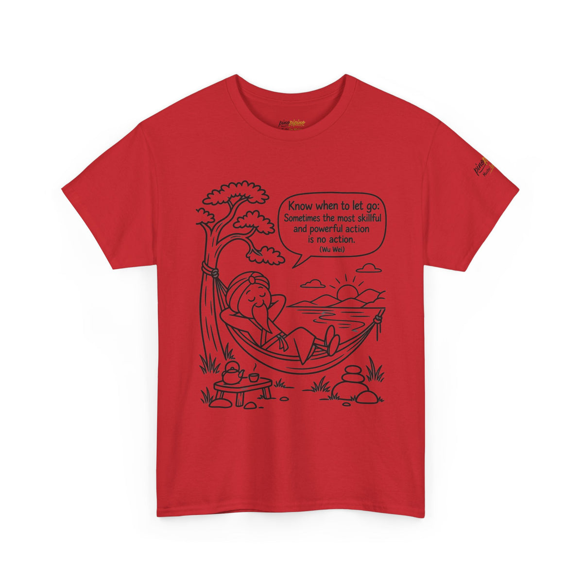 "Know when to let go" - Relaxing Hammock Graphic T-Shirt