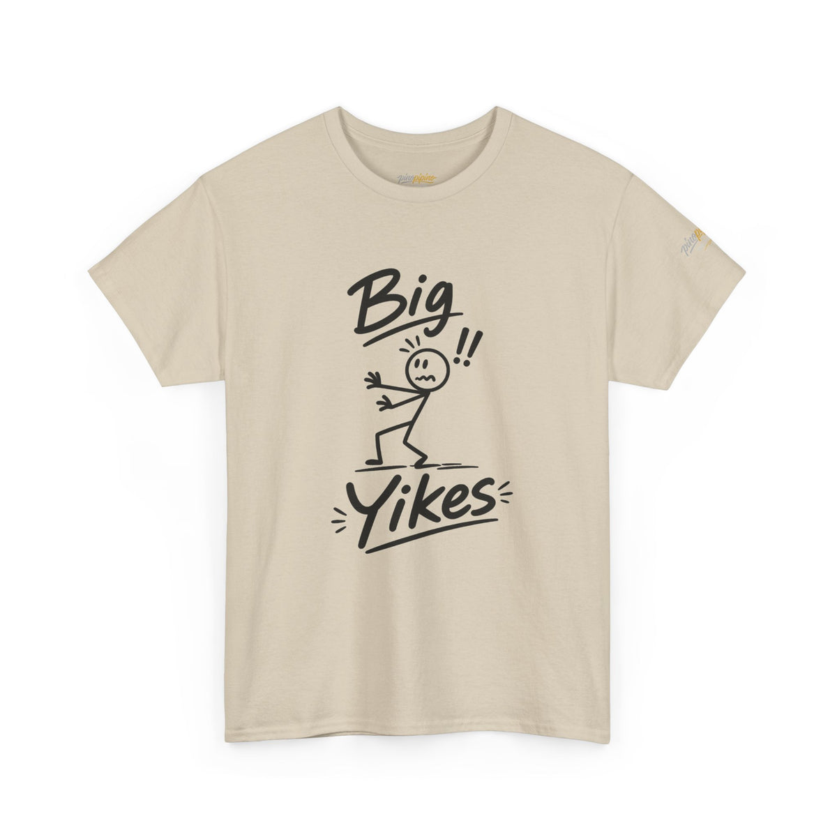 "Big Yikes Tee" — Funny Graphic Cotton T‑Shirt