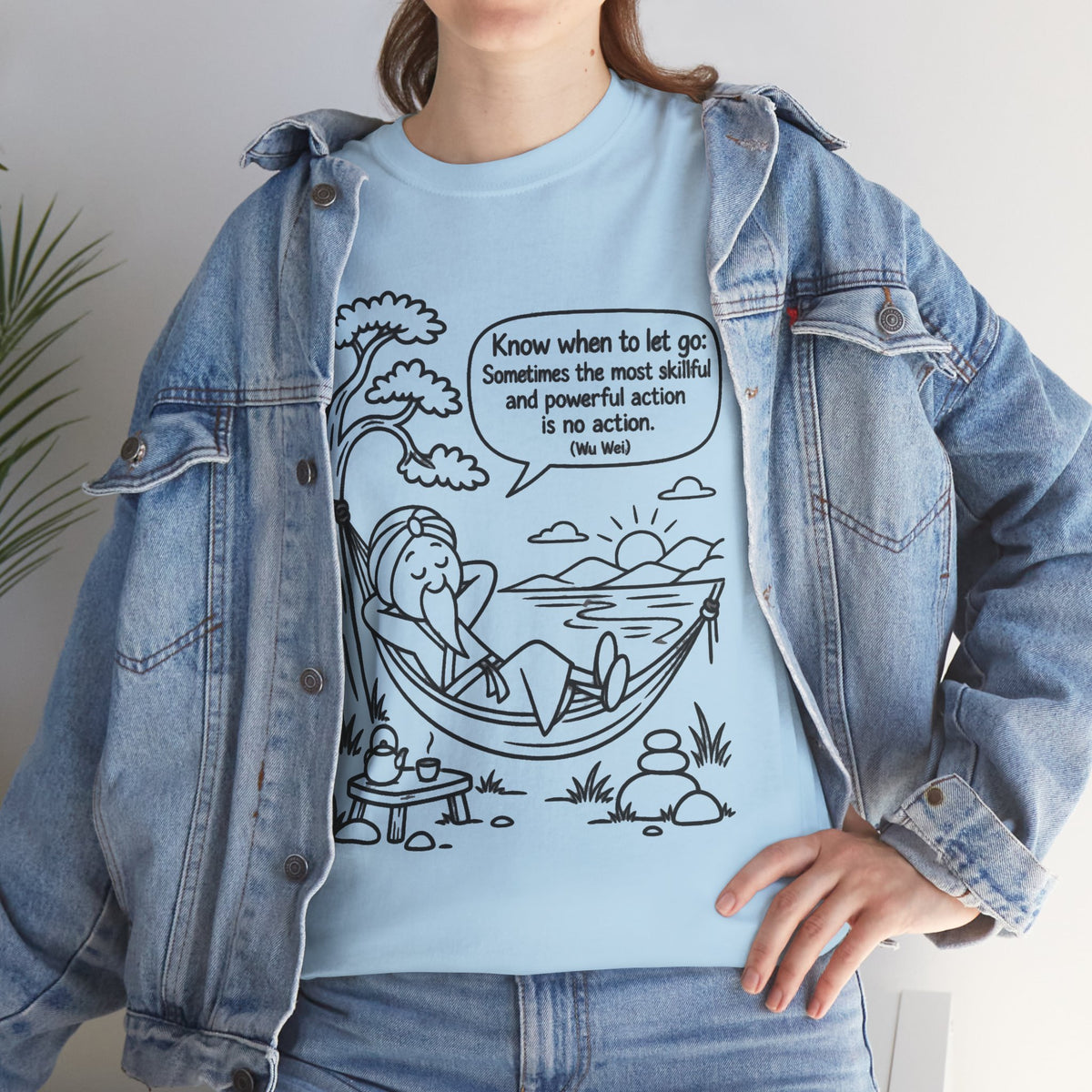 "Know when to let go" - Relaxing Hammock Graphic T-Shirt