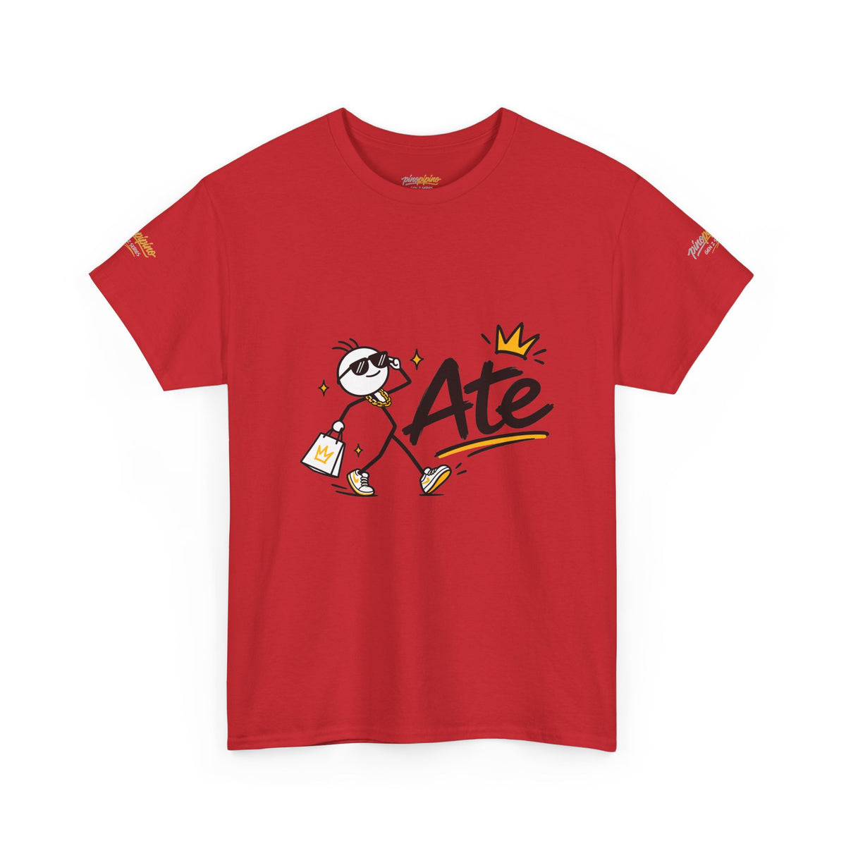 "Ate" Stickman Gen Z Slang Tee