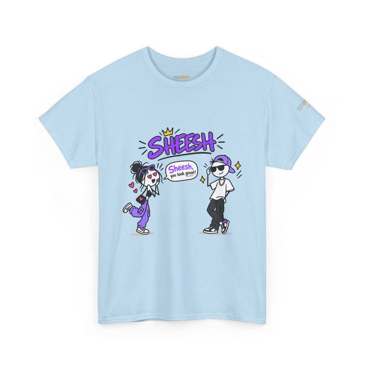 "Sheesh" Cartoon Tee — Funny Retro Graphic T-Shirt